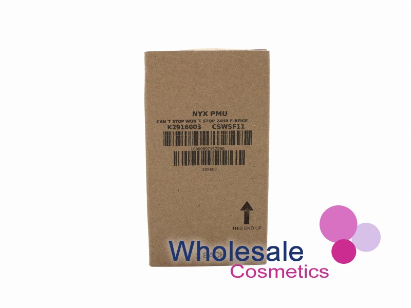 6 x NYX Professional Can't Stop Won't Stop Foundation Full Coverage - 11 BEIGE
